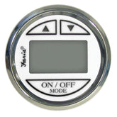 Faria 13850 Chesapeake Stainless Steel Depth Sounder (Transom Mounted Transducer) SN2011 - 2", White